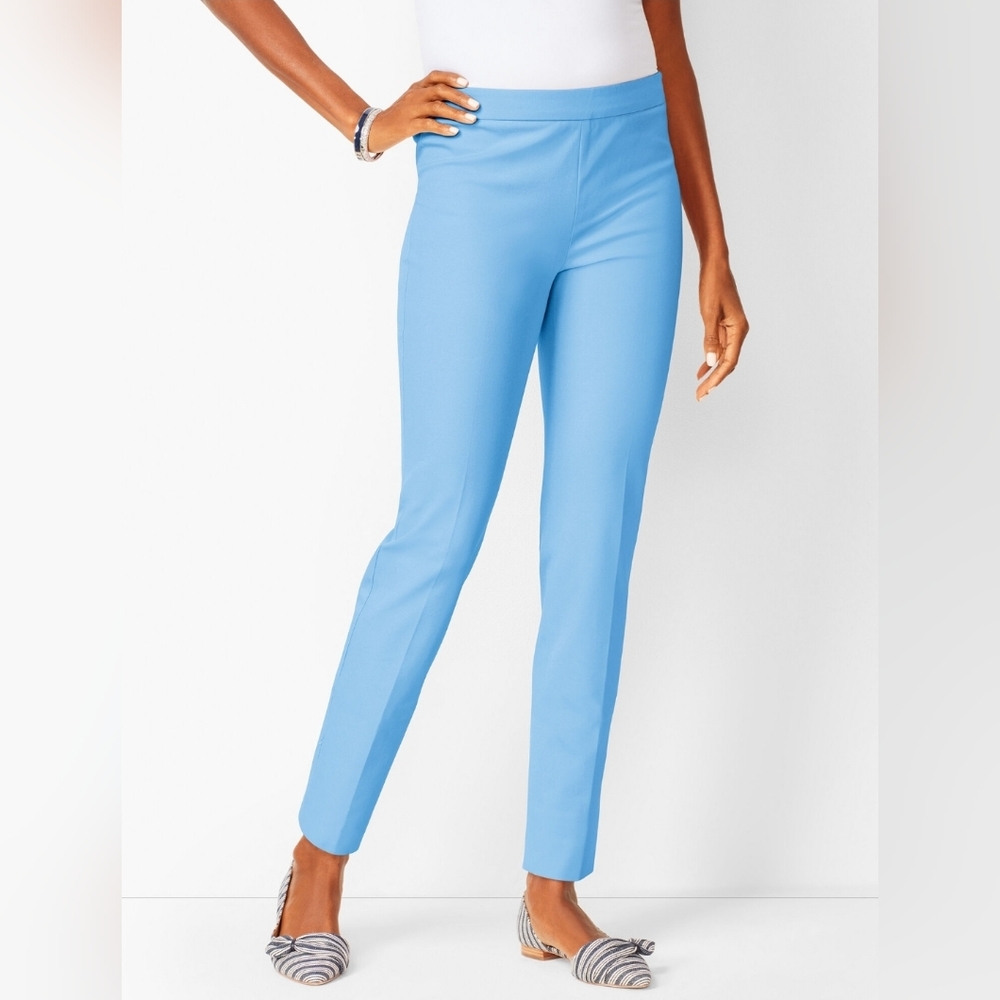 Talbots Chatham Blue Ankle  Pants